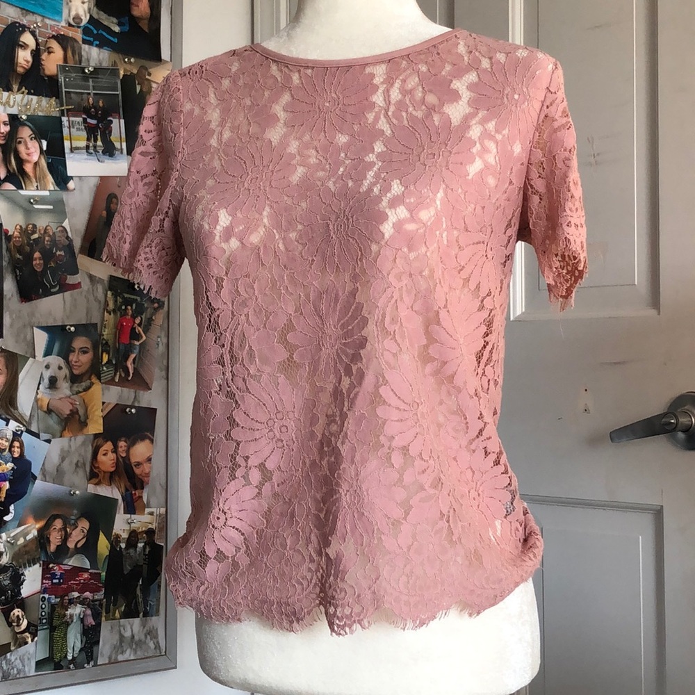 Floral Lace Top